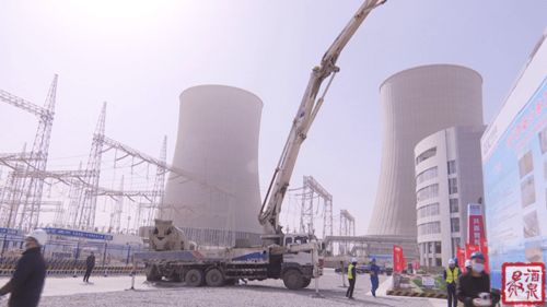 甘肅電投常樂(lè)電廠擴(kuò)建工程全面啟動(dòng)，3、4號(hào)機(jī)組建設(shè)進(jìn)入施工快車(chē)道